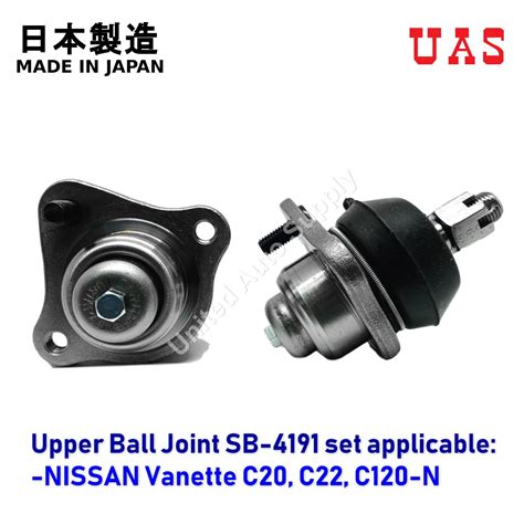 Upper Ball Joint Set For Nissan Vanette