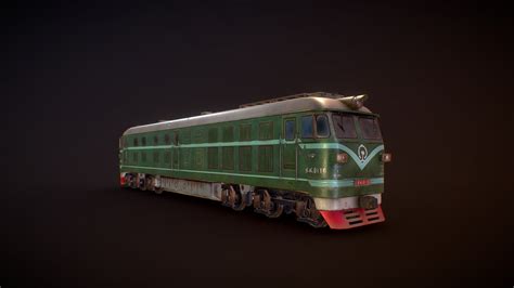 Green_train - 3D model by yuliang53 [ea9fde7] - Sketchfab