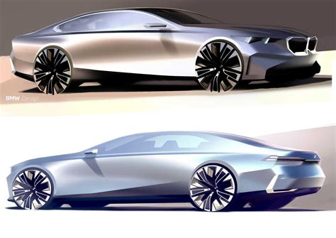 The New Bmw Series Sedan Design Sketch