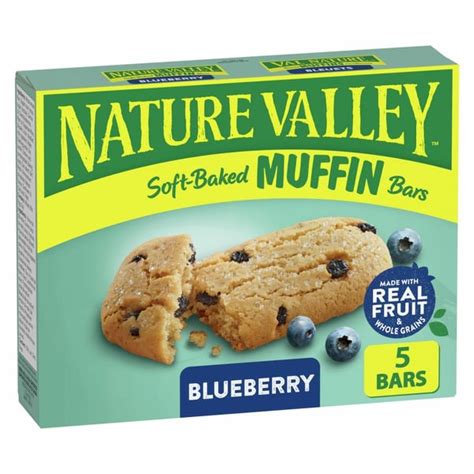 Metro Nature Valley Soft Baked Muffin Bars Blueberry Snack Bars Same