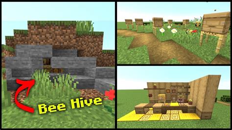 How To Move Bees To A New Hive Minecraft