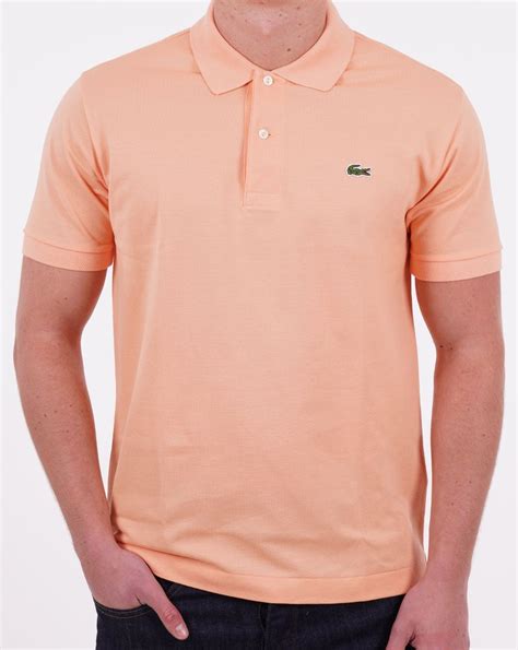 Lacoste Classic Polo Shirt Peach 80s Casual Classics