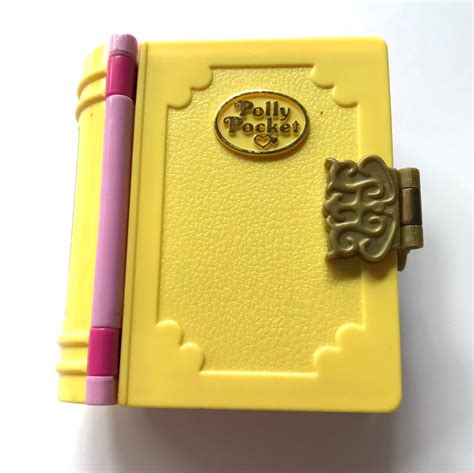 Polly Pocket Princess Palace 1995 Bluebird Toys Yellow Cover Etsy