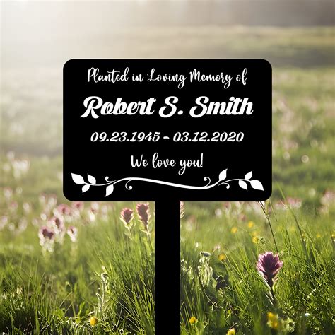 plaque for memorial tree 1
