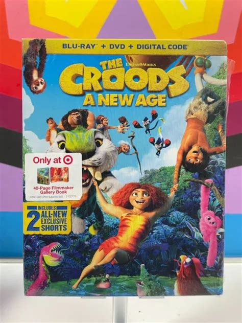 The Croods A New Age Target Exclusive Blu Ray Dvd No Digital 40 Pg Book 11 46 Picclick Ca