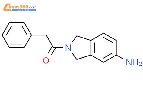 1089 06 1 1H Isoindol 5 amine 2 3 dihydro 2 phenylacetyl 化学式结构式分子式