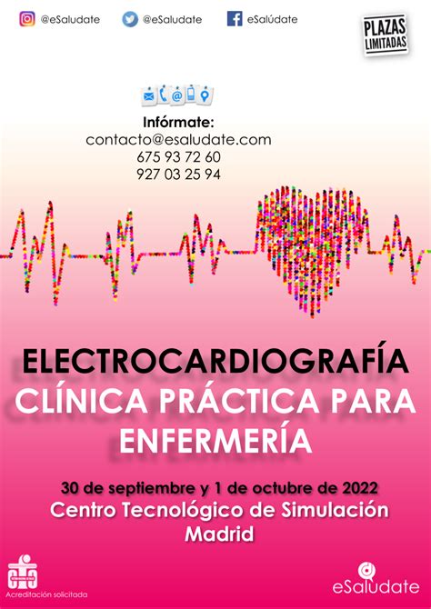 Electrocardiografía Práctica Para Enfermería Esalúdate