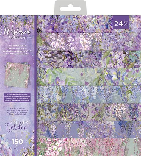 Crafter S Companion Wisteria Collection 8 X 8 Vellum Pad