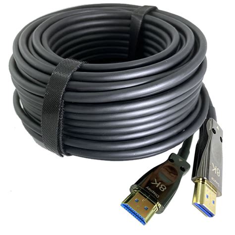 Cabo HDMI 8K Fibra Óptica Versão 2 1 de 20 Metros