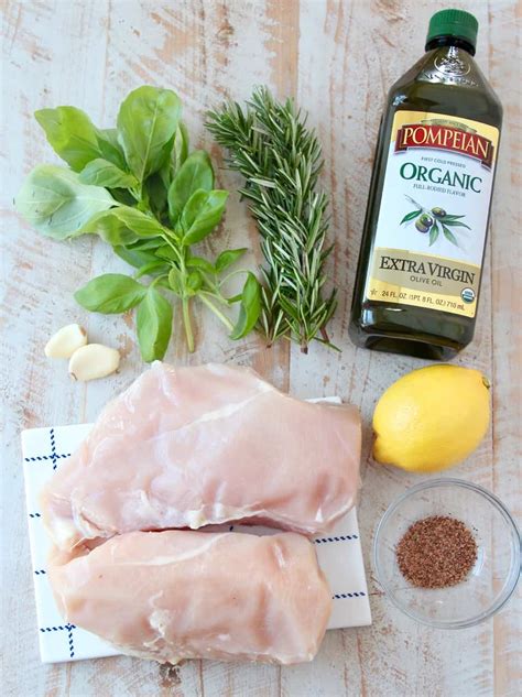 Easy Lemon Rosemary Chicken Recipe Whitneybond