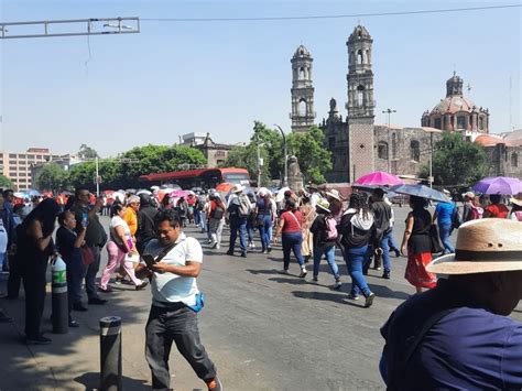 Ceteg Y Cnte Bloquean Vialidades En La Cdmx