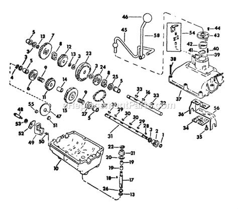 Cub Cadet 95 Cadet Riding Mower Oem Replacement Parts From