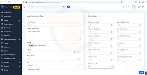 Saas Module For Perfex Crm Multi Tenancy Support By Themesic Codecanyon