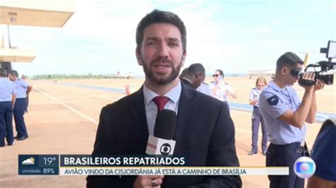 Vídeo Brasileiros repatriados da Cisjordânia chegam ao país nesta