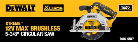 Dewalt Dcs J Xtreme V Max Inch Brushless Cordless Circular