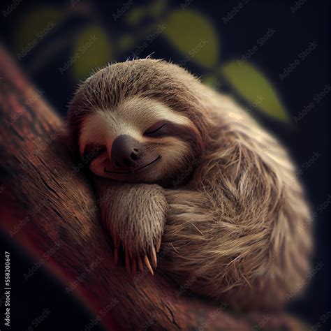 Sloth Sleeping