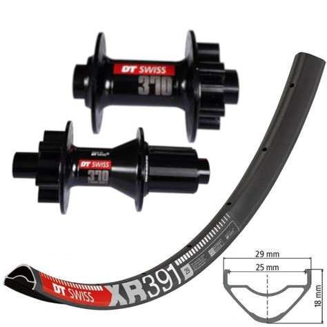 DT Swiss XR391 Wheelset With DT Swiss IS Hubs