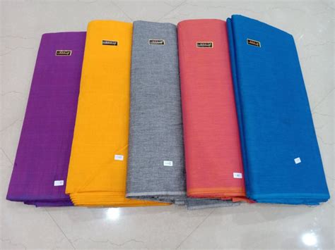 South Cotton Plain Fabrics Plain Solids At Rs 60 Meter In Vrindavan