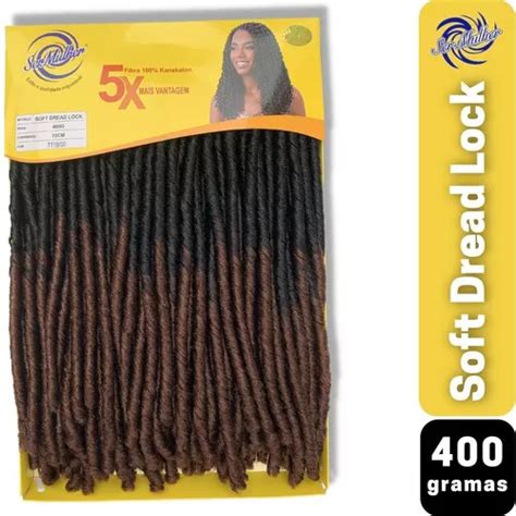 Cabelo Sintético Soft Dread Lock Ser Mulher Cor Tt1b 30 MercadoLivre