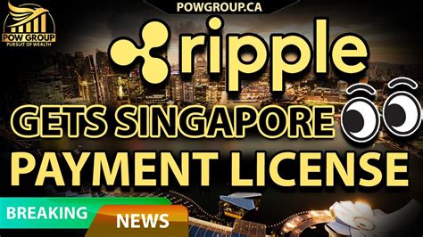 Breaking News Ripple Gets In Principle Payment Institution License