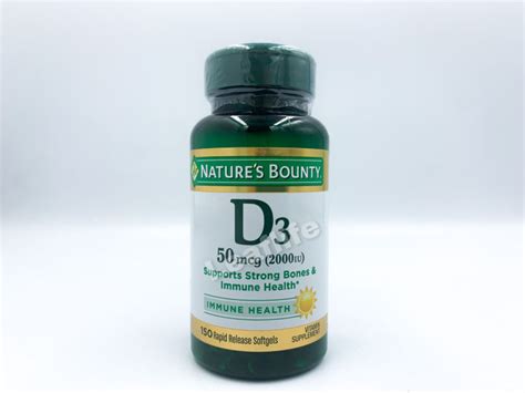 Nature S Bounty D Mcg Iu Softgels Lazada Ph