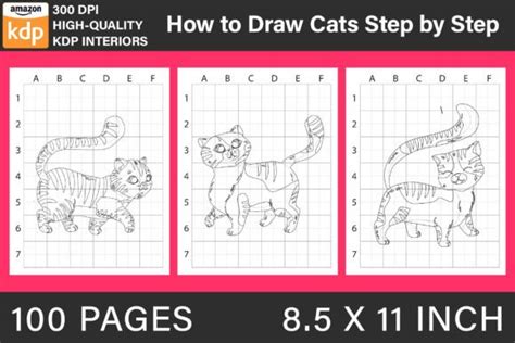 How to Draw Cats Step by Step Graphic by BreakingDots · Creative Fabrica