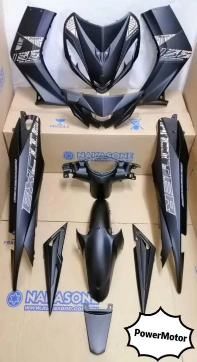 Lc V Lcv Exciter Rc Black Nakesone Nks Body Cover Set