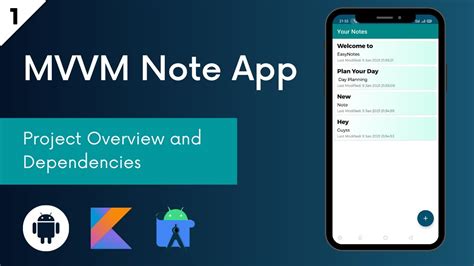 Easy Notes Mvvm Note Application Project Overview And Dependencies