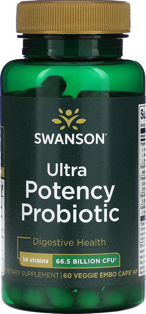 Swanson Ultra Potency Probiotic News Prices At PricePlow