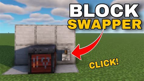 Simple BLOCK Swapper In Minecraft 1 20 Tutorial YouTube