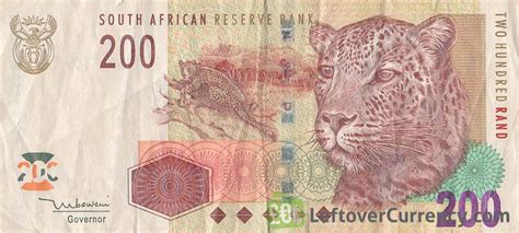 Withdrawn South African Rand Banknotes Exchange Yours Now