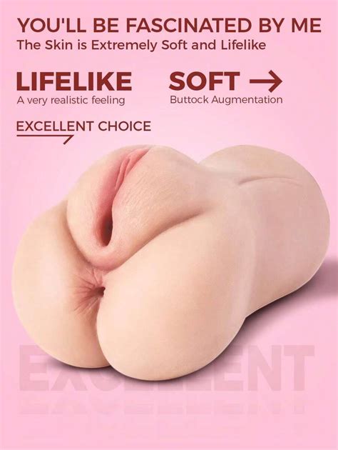 Pocket Pussy Male Masturbator Realistic Lifelike Adult Sex Toys For