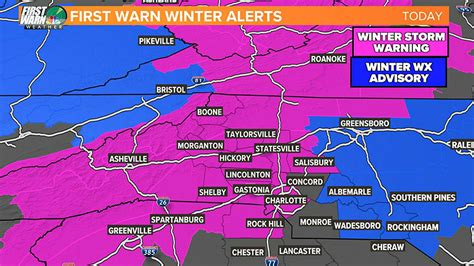 This Is How Much Snow Fell Sunday In The Carolinas Wcnc