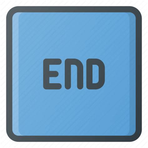 End, keyboard, type icon - Download on Iconfinder