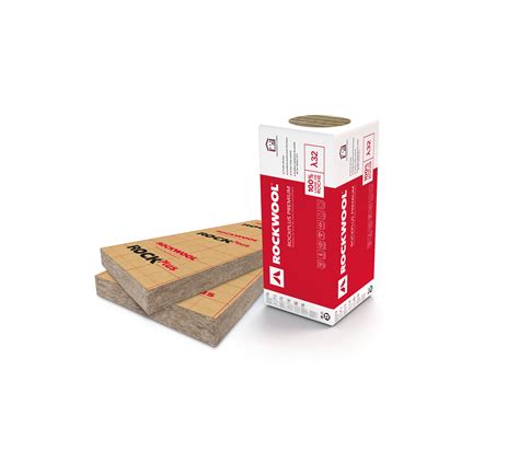 Panneau De Laine De Roche ROCKWOOL Rockplus Premium Kraft Ep 101mm 1