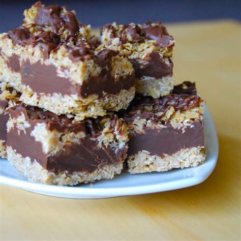 Easy No Bake Chocolate Oat Bars Marias Kitchen