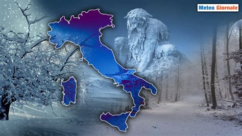 Meteo da FREDDO e NEVE ecco sua maestà l INVERNO METEO GIORNALE