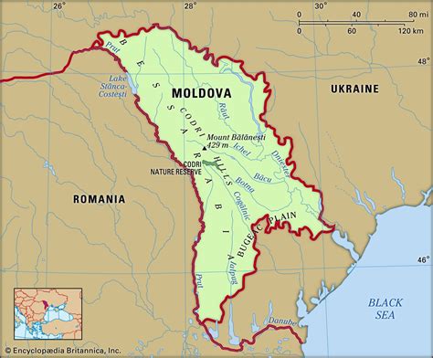 Moldova Eastern Europe Republic Prut River Britannica