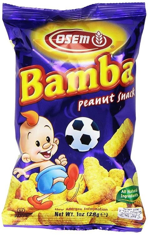 amazoncom bamba peanut butter snacks  natural peanut butter corn