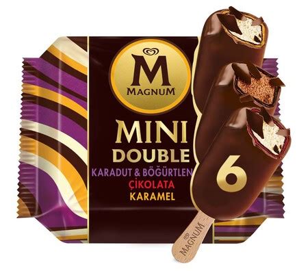 Magnum Mini Double Ikolata Karadut B Rtlen Karamel L