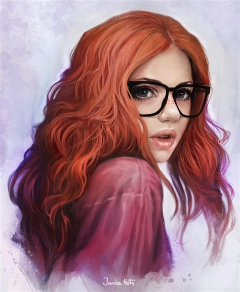 Redhead Girl 4 By Junica Hots On Deviantart