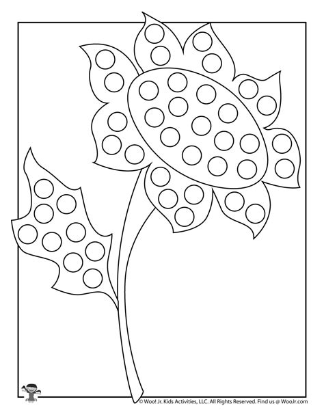 Fall Dot Marker Coloring Pages | Woo! Jr. Kids Activities : Children's ...