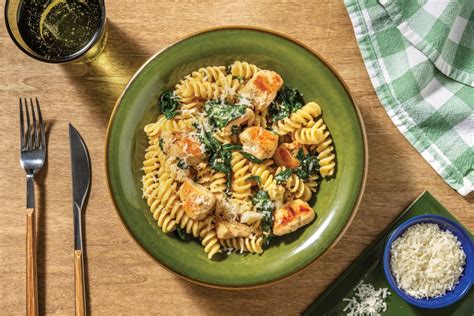 Quick Creamy Chicken Fusilli Recipe Hellofresh