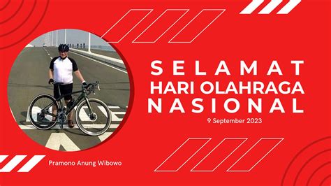 Sekretariat Kabinet Republik Indonesia | Selamat Hari Olahraga Nasional ...