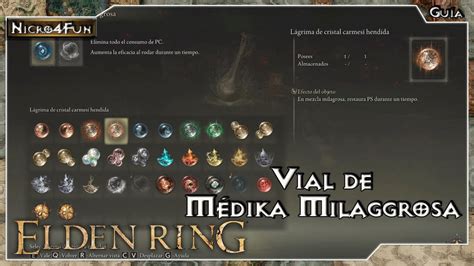 Elden Ring Guia Vial De M Dika Milagrosa Como Conseguirlo Y