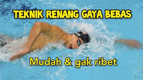 Teknik Renang Gaya Bebas Freestyle Stroke Jagat Sport Youtube