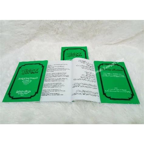 Jual Buku Terjemah Kitab Maulid Simtudduror Simthud Durar Simtud Duror