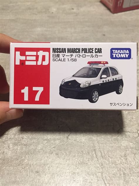 Tomica Nissan March Police Car Hobbies Toys Toys Games On Carousell