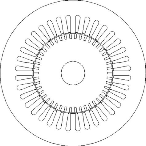 Die-cast squirrel-cage rotor. | Download Scientific Diagram