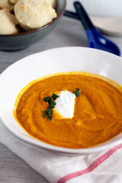 Roasted Carrot Ginger Soup Recipe Food Fanatic